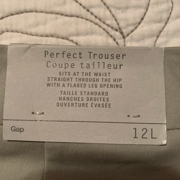 NWT Women’s Size 12 Long Gap Dress Pants - Picture 5 of 8